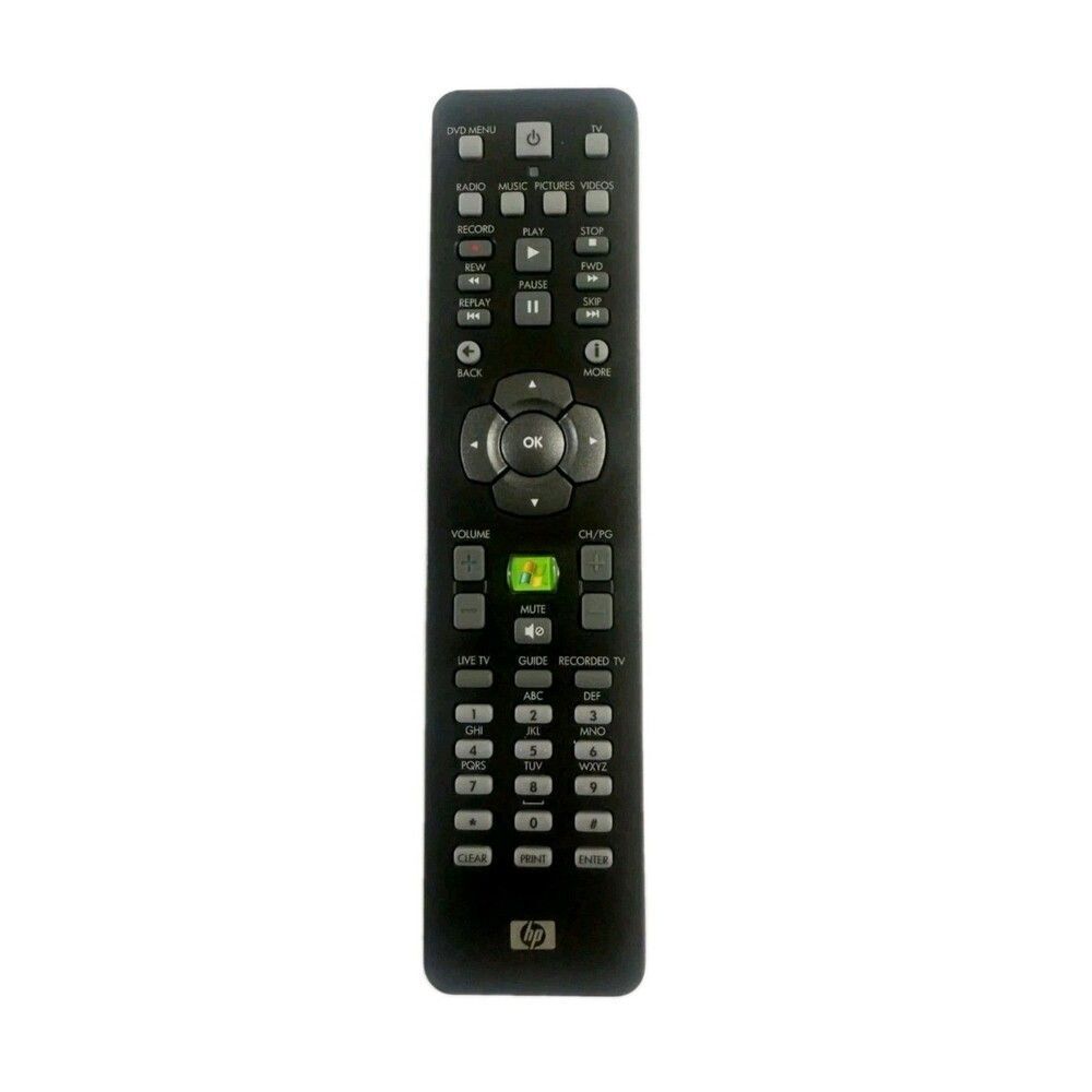HP RC6 IR Media Center MCE Remote Control RC1314609/00 5069-8344 Windows USED